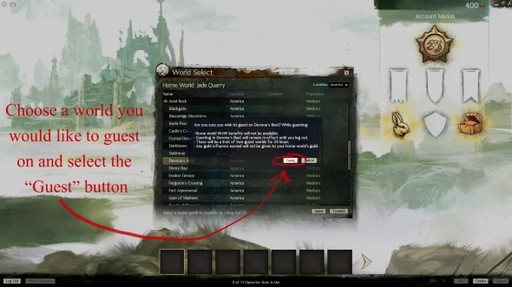 Guild Wars 2 - Новости о гостевых переходах/ "Походы в гости приближаются!"